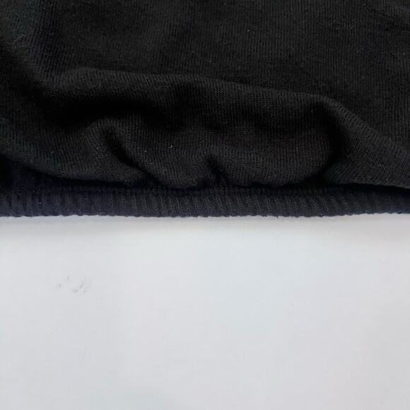 BEYOND YOGA WOMENS CROPPED LONG SLEEVE WRAP FRONT TOP BLACK SIZE MEDIUM - Picture 10 of 13